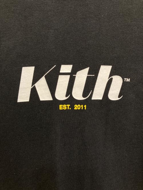KITH（キス）KITH (キス) プリントTシャツ ブラック サイズ:Sの古着・服飾アイテム