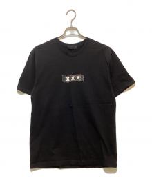GOD SELECTION XXX（ゴッドセレクショントリプルエックス）の古着「プリントTシャツ」｜ブラック