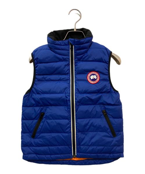 CANADA GOOSE（カナダグース）CANADA GOOSE (カナダグース) ダウンベスト　5072JKI ブルー サイズ:6-7の古着・服飾アイテム