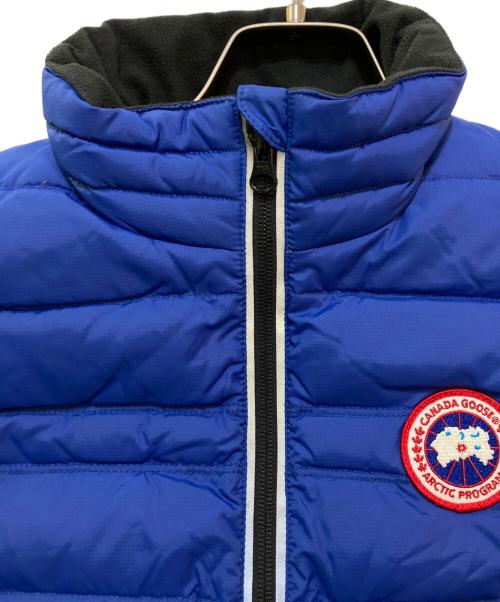 CANADA GOOSE（カナダグース）CANADA GOOSE (カナダグース) ダウンベスト　5072JKI ブルー サイズ:6-7の古着・服飾アイテム