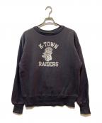 WAREHOUSEウエアハウス）の古着「プリントスウェット」｜ネイビー