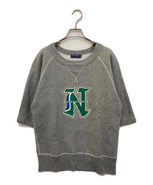 NIGEL CABOURN（ナイジェルケーボン）NIGEL CABOURN (ナイジェルケーボン) 半袖スウェット グレー サイズ:Lの古着・服飾アイテム