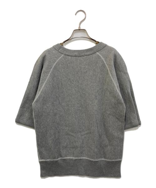 NIGEL CABOURN（ナイジェルケーボン）NIGEL CABOURN (ナイジェルケーボン) 半袖スウェット グレー サイズ:Lの古着・服飾アイテム