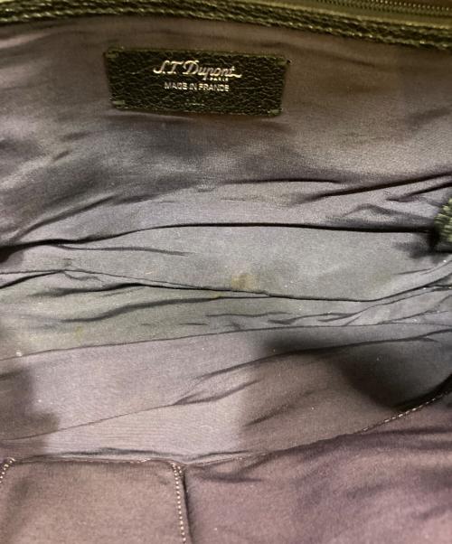 S.T.Dupont（エス・テー・デュポン）S.T.Dupont (エス・テー・デュポン) ボストンバッグ ブラックの古着・服飾アイテム