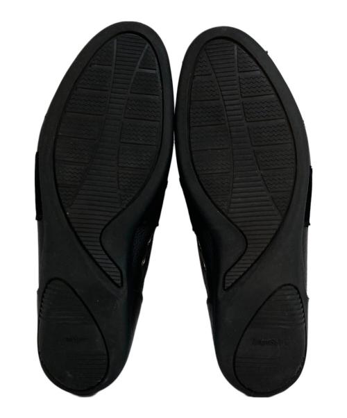 zegna sport（ゼニアスポーツ）zegna sport (ゼニアスポーツ) レザードライビングシューズ ブラック サイズ:7の古着・服飾アイテム