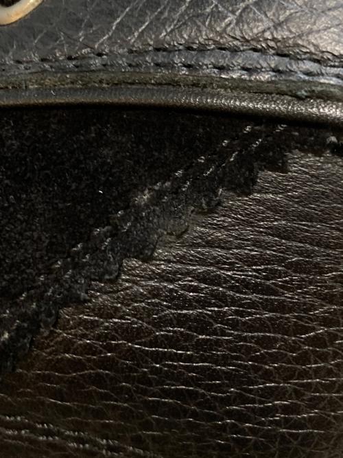 zegna sport（ゼニアスポーツ）zegna sport (ゼニアスポーツ) レザードライビングシューズ ブラック サイズ:7の古着・服飾アイテム