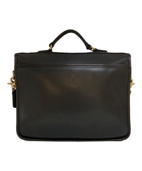 OLD COACH（オールドコーチ）OLD COACH (オールドコーチ) レザーショルダーバッグ　5181 ブラックの古着・服飾アイテム
