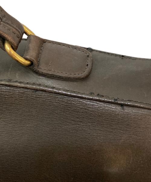 OLD COACH（オールドコーチ）OLD COACH (オールドコーチ) レザーショルダーバッグ　5181 ブラックの古着・服飾アイテム