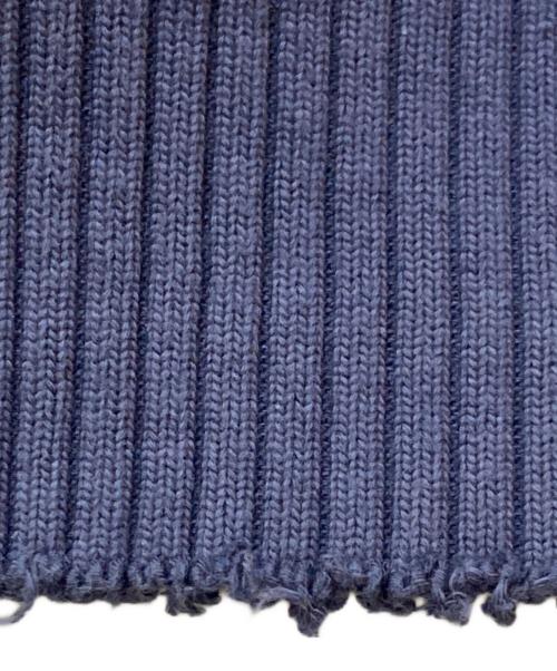 Perfect ribs（パーフェクトリブス）Perfect ribs (パーフェクトリブス) Basic Sweat Cardigan ネイビー サイズ:Lの古着・服飾アイテム