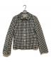 ROBE DE CHAMBRE COMME DES GARCONS（ローブドシャンブル コムデギャルソン）の古着「ギンガムチェックジャケット　RJ 100520」｜ブラック