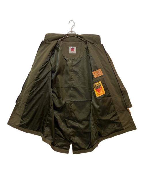 Graphiste Man G（グラフィストマンジー）Graphiste Man G (グラフィストマンジー) 刺繍コート オリーブ サイズ:-の古着・服飾アイテム