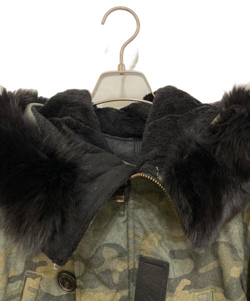 1piu1uguale3（ウノピュウノウグァーレトレ）1piu1uguale3 (ウノピュウノウグァーレトレ) N-3Bタイプコート オリーブ サイズ:IVの古着・服飾アイテム