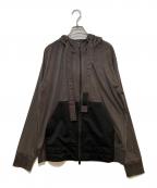 C DIEMカルペディエム）の古着「スエードタッチジップパーカー」｜ブラウン