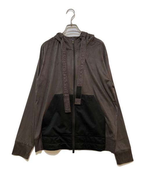 C DIEM（カルペディエム）C DIEM (カルペディエム) スエードタッチジップパーカー ブラウン サイズ:M 未使用品の古着・服飾アイテム
