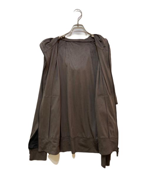 C DIEM（カルペディエム）C DIEM (カルペディエム) スエードタッチジップパーカー ブラウン サイズ:M 未使用品の古着・服飾アイテム