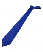 LOUIS VUITTONルイ ヴィトン）の古着「ネクタイ・マイクロダミエ　M78747」｜ブルー