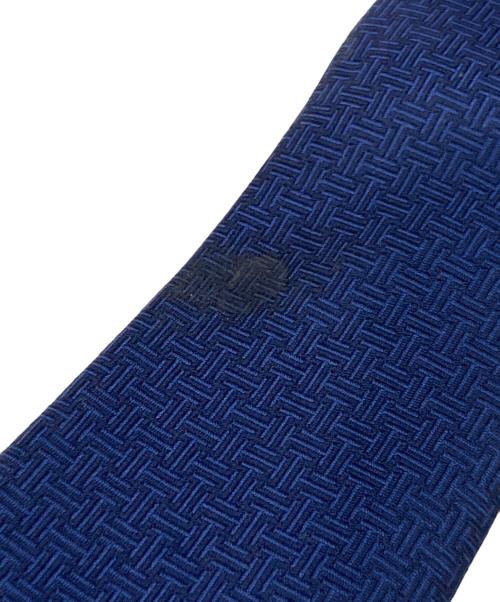 HERMES（エルメス）HERMES (エルメス) シルクネクタイ ブルー サイズ:-の古着・服飾アイテム