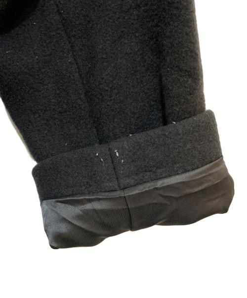 green label relaxing（グリーンレーベルリラクシング）green label relaxing (グリーンレーベルリラクシング) SENTDALE WOOL セントデールウール ノーカラー ミドル コート グレー サイズ:FREEの古着・服飾アイテム