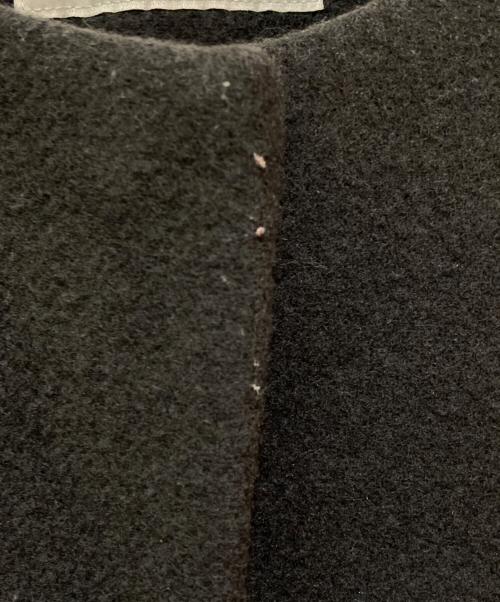 green label relaxing（グリーンレーベルリラクシング）green label relaxing (グリーンレーベルリラクシング) SENTDALE WOOL セントデールウール ノーカラー ミドル コート グレー サイズ:FREEの古着・服飾アイテム