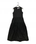 UNITED ARROWSユナイテッドアローズ）の古着「オープンバックワンピース」｜ブラック