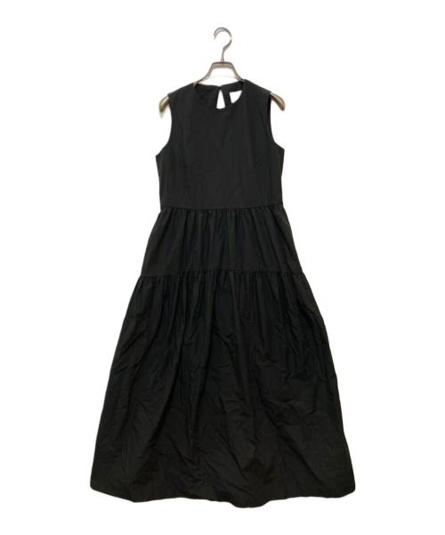 UNITED ARROWS（ユナイテッドアローズ）UNITED ARROWS (ユナイテッドアローズ) オープンバックワンピース ブラック サイズ:36の古着・服飾アイテム