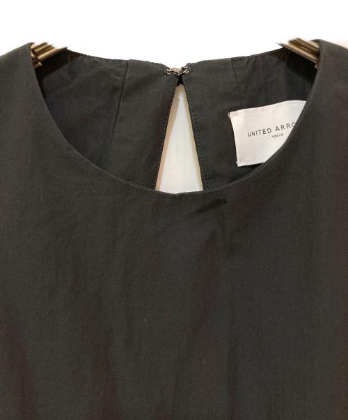 UNITED ARROWS（ユナイテッドアローズ）UNITED ARROWS (ユナイテッドアローズ) オープンバックワンピース ブラック サイズ:36の古着・服飾アイテム