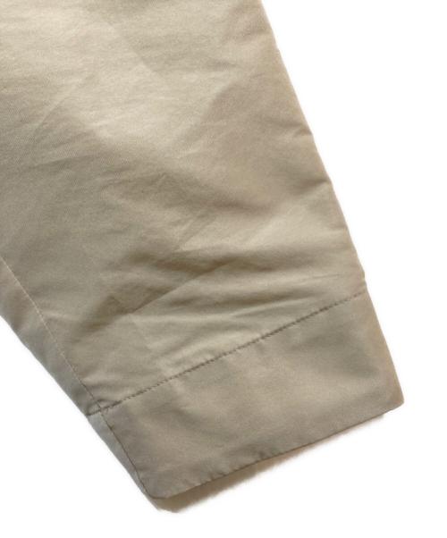 ebure（エブール）ebure (エブール) サイドスリット マイクロタフタコート　4110200019 ベージュ サイズ:36の古着・服飾アイテム