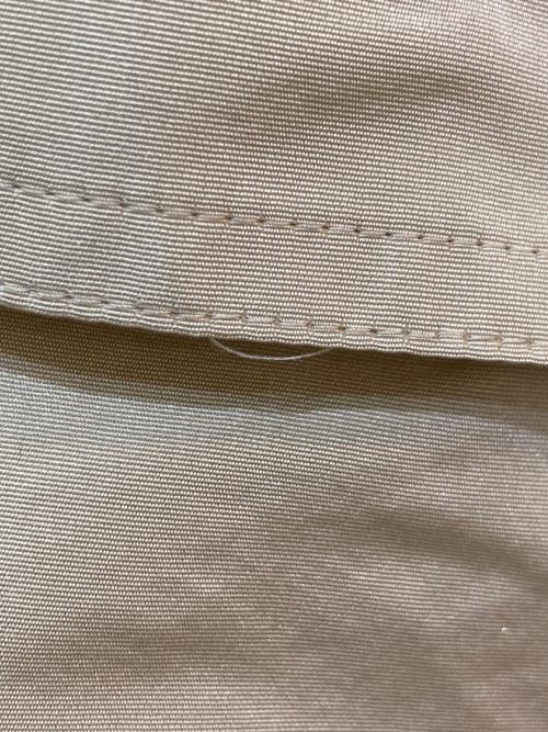 ebure（エブール）ebure (エブール) サイドスリット マイクロタフタコート　4110200019 ベージュ サイズ:36の古着・服飾アイテム