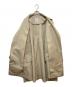 中古・古着 ebure (エブール) サイドスリット マイクロタフタコート　4110200019 ベージュ サイズ:36：28000円