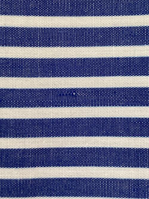 MAMENE（-）MAMENE (-) Phoebe Shirt Dress - Navy Poplin Stripe ホワイト×ブルー サイズ:1 未使用品の古着・服飾アイテム