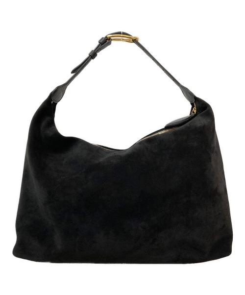 LITTLE LIFFNER（リトルリフナー）LITTLE LIFFNER (リトルリフナー) スエードワンショルダーバッグ ブラックの古着・服飾アイテム