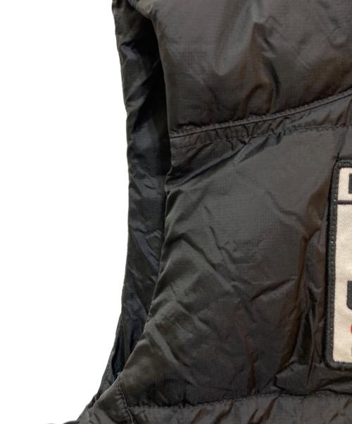 POLO RALPH LAUREN（ポロ・ラルフローレン）POLO RALPH LAUREN (ポロ・ラルフローレン) フード付ダウンベスト ブラック サイズ:XLの古着・服飾アイテム