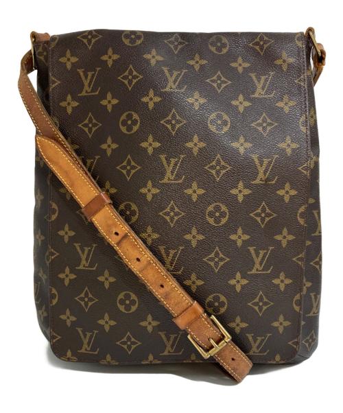 LOUIS VUITTON（ルイ ヴィトン）LOUIS VUITTON (ルイ ヴィトン) ミュゼット ショルダーバッグ ブラウンの古着・服飾アイテム