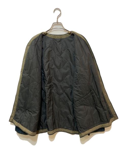 45rpm（45アールピーエム）45rpm (45アールピーエム) インディゴ染めノーカラージャケット インディゴ サイズ:5の古着・服飾アイテム