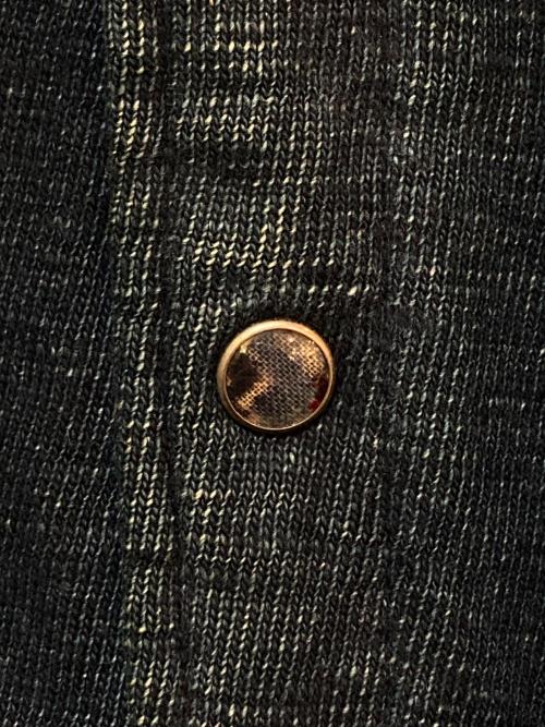 45rpm（45アールピーエム）45rpm (45アールピーエム) インディゴ染めノーカラージャケット インディゴ サイズ:5の古着・服飾アイテム