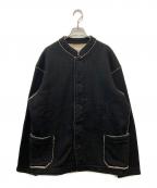 45rpm45アールピーエム）の古着「インディゴ染めジャケット」｜ブラック