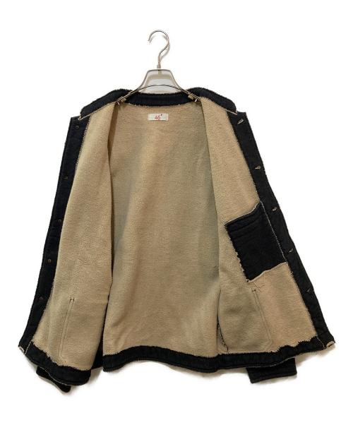 45rpm（45アールピーエム）45rpm (45アールピーエム) インディゴ染めジャケット ブラック サイズ:5の古着・服飾アイテム