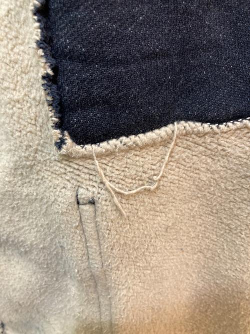 45rpm（45アールピーエム）45rpm (45アールピーエム) インディゴ染めジャケット ブラック サイズ:5の古着・服飾アイテム