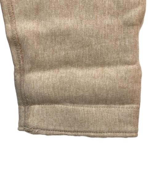 45rpm（45アールピーエム）45rpm (45アールピーエム) 切りっぱなしスウェットフーデッドジャケット ベージュ サイズ:５の古着・服飾アイテム