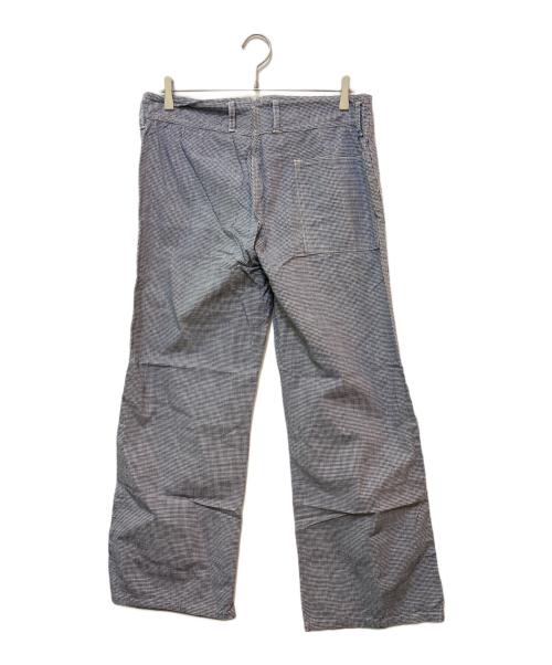 R BY 45rpm（アールバイフォーティファイブアールピーエム）R BY 45rpm (アールバイフォーティファイブアールピーエム) 千鳥格子柄パンツ ホワイト サイズ:34の古着・服飾アイテム