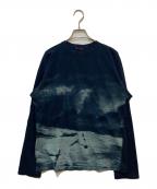 R BY 45rpmアールバイフォーティファイブアールピーエム）の古着「インディゴ染めカットソー」｜インディゴ