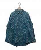 45Rフォーティファイブ・アール）の古着「インディゴ染めペイズリーシャツ」｜インディゴ