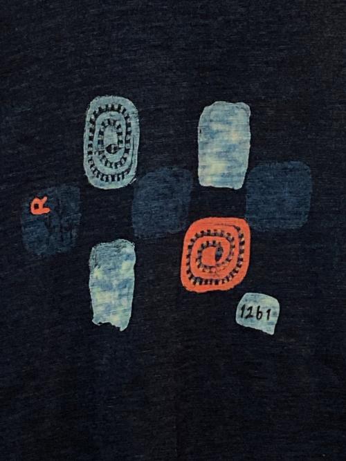 45rpm（45アールピーエム）45rpm (45アールピーエム) インディゴ染めカットソー インディゴ サイズ:4の古着・服飾アイテム