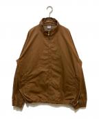 KEBOZケボズ）の古着「ジップジャケット」｜ブラウン
