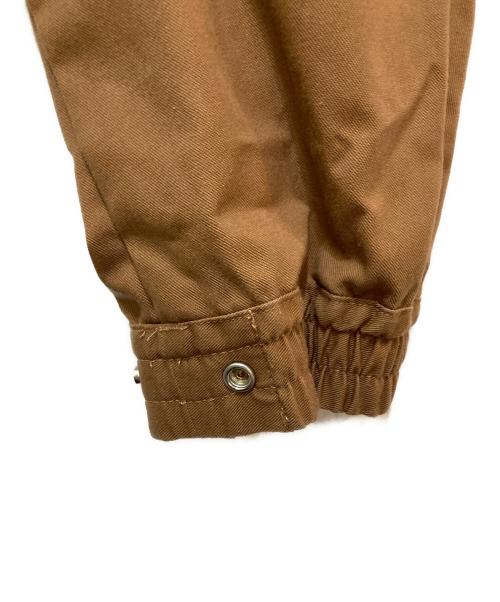 KEBOZ（ケボズ）KEBOZ (ケボズ) ジップジャケット ブラウン サイズ:Lの古着・服飾アイテム