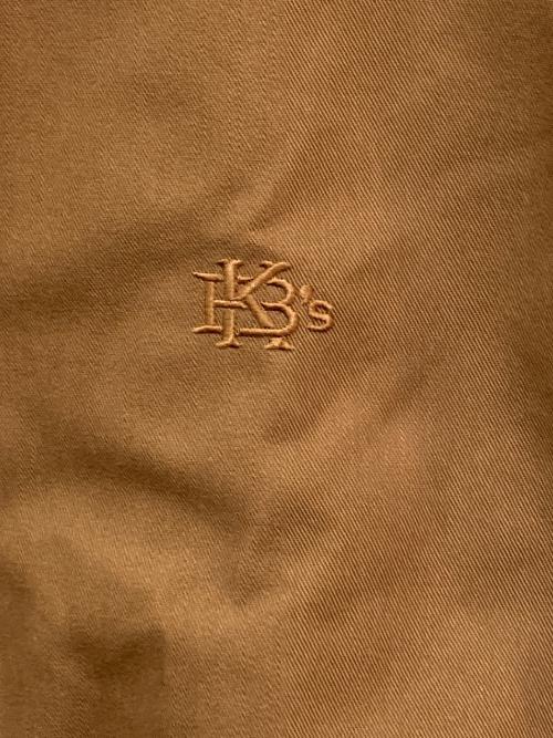 KEBOZ（ケボズ）KEBOZ (ケボズ) ジップジャケット ブラウン サイズ:Lの古着・服飾アイテム