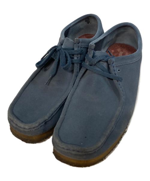 CLARKS（クラークス）CLARKS (クラークス) Wallabee ネイビー サイズ:26.5の古着・服飾アイテム
