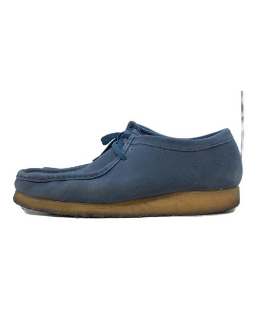 CLARKS（クラークス）CLARKS (クラークス) Wallabee ネイビー サイズ:26.5の古着・服飾アイテム
