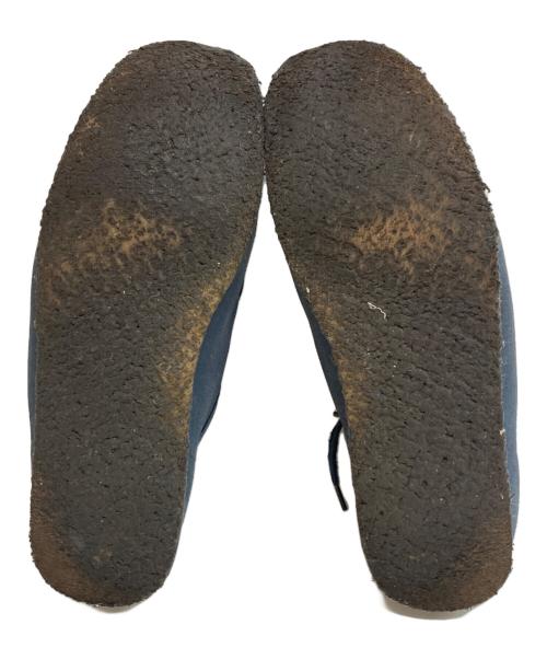 CLARKS（クラークス）CLARKS (クラークス) Wallabee ネイビー サイズ:26.5の古着・服飾アイテム
