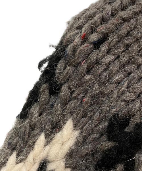 JEANASIS（ジーナシス）JEANASIS (ジーナシス) KANATA (カナタ) 別注KANATAカウチンニット ブラック サイズ:FREEの古着・服飾アイテム